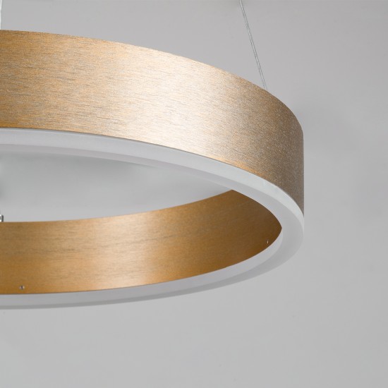 GLOBOSTAR® VENOM 61175 Μοντέρνο Κρεμαστό Φωτιστικό Οροφής LED 30W 3513lm 120° AC 220-240V IP20 Ρυθμιζόμενο Λευκό CCT με Χειριστήριο από 2700K έως 6000K Dimmable - Lumileds SMD Chip - Χρυσό Βούρτσας - Μ40 x Π40 x Υ6.5cm - 3 Χρόνια Εγγύηση GLOBOSTAR® VENOM 61175 Μοντέρνο Κρεμαστό Φωτιστικό Οροφής LED 30W 3513lm 120° AC 220-240V IP20 Ρυθμιζόμενο Λευκό CCT με Χειριστήριο από 2700K έως 6000K Dimmable - Lumileds SMD Chip - Χρυσό Βούρτσας - Μ40 x Π40 x Υ6.5cm - 3 Χρόνια Εγγύηση
