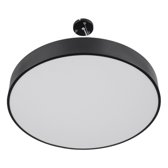 GLOBOSTAR® BURTON 61202-S Μοντέρνο Φωτιστικό Οροφής LED 75W 8625lm 120° AC 220-240V IP20 Ρυθμιζόμενο Λευκό CCT με Χειριστήριο από 2700K έως 6000K Dimmable - Lumileds SMD Chip - Μαύρο Ματ - Μ60 x Π60 x Υ8cm - 3 Χρόνια Εγγύηση GLOBOSTAR® BURTON 61202-S Μοντέρνο Φωτιστικό Οροφής LED 75W 8625lm 120° AC 220-240V IP20 Ρυθμιζόμενο Λευκό CCT με Χειριστήριο από 2700K έως 6000K Dimmable - Lumileds SMD Chip - Μαύρο Ματ - Μ60 x Π60 x Υ8cm - 3 Χρόνια Εγγύηση