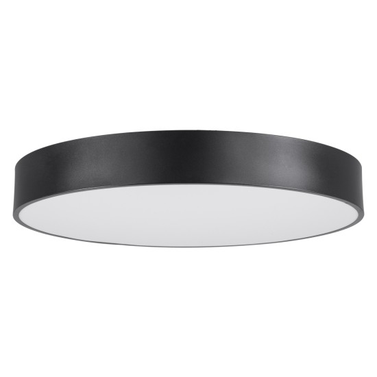 GLOBOSTAR® BURTON 61202-S Μοντέρνο Φωτιστικό Οροφής LED 75W 8625lm 120° AC 220-240V IP20 Ρυθμιζόμενο Λευκό CCT με Χειριστήριο από 2700K έως 6000K Dimmable - Lumileds SMD Chip - Μαύρο Ματ - Μ60 x Π60 x Υ8cm - 3 Χρόνια Εγγύηση GLOBOSTAR® BURTON 61202-S Μοντέρνο Φωτιστικό Οροφής LED 75W 8625lm 120° AC 220-240V IP20 Ρυθμιζόμενο Λευκό CCT με Χειριστήριο από 2700K έως 6000K Dimmable - Lumileds SMD Chip - Μαύρο Ματ - Μ60 x Π60 x Υ8cm - 3 Χρόνια Εγγύηση