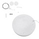 GLOBOSTAR® BURTON 61203 Μοντέρνο Κρεμαστό Φωτιστικό Οροφής LED 75W 7500lm 120° AC 220-240V IP20 Ρυθμιζόμενο Λευκό CCT με Χειριστήριο από 2700K έως 6000K Dimmable - Lumileds SMD Chip - Λευκό Ματ - Μ60 x Π60 x Υ8cm - 3 Χρόνια Εγγύηση GLOBOSTAR® BURTON 61203 Μοντέρνο Κρεμαστό Φωτιστικό Οροφής LED 75W 7500lm 120° AC 220-240V IP20 Ρυθμιζόμενο Λευκό CCT με Χειριστήριο από 2700K έως 6000K Dimmable - Lumileds SMD Chip - Λευκό Ματ - Μ60 x Π60 x Υ8cm - 3 Χρόνια Εγγύηση