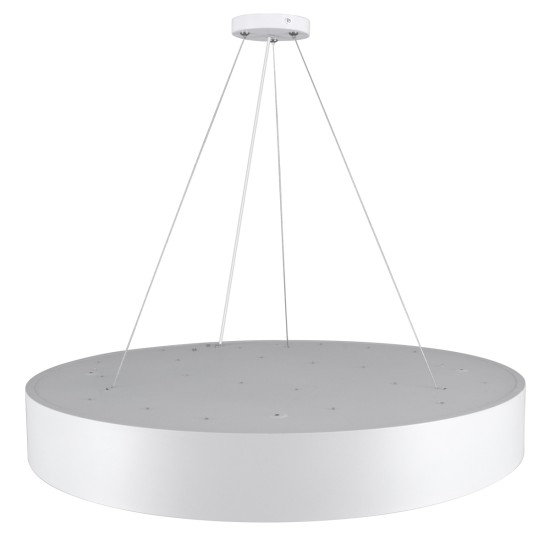 GLOBOSTAR® BURTON 61203 Μοντέρνο Κρεμαστό Φωτιστικό Οροφής LED 75W 7500lm 120° AC 220-240V IP20 Ρυθμιζόμενο Λευκό CCT με Χειριστήριο από 2700K έως 6000K Dimmable - Lumileds SMD Chip - Λευκό Ματ - Μ60 x Π60 x Υ8cm - 3 Χρόνια Εγγύηση GLOBOSTAR® BURTON 61203 Μοντέρνο Κρεμαστό Φωτιστικό Οροφής LED 75W 7500lm 120° AC 220-240V IP20 Ρυθμιζόμενο Λευκό CCT με Χειριστήριο από 2700K έως 6000K Dimmable - Lumileds SMD Chip - Λευκό Ματ - Μ60 x Π60 x Υ8cm - 3 Χρόνια Εγγύηση
