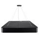 GLOBOSTAR® KAMALA 61208-S Μοντέρνο Φωτιστικό Οροφής LED 75W 8625lm 120° AC 220-240V IP20 Ρυθμιζόμενο Λευκό CCT με Χειριστήριο από 2700K έως 6000K Dimmable - Lumileds SMD Chip - Μαύρο Ματ - Μ60 x Π60 x Υ8cm - 3 Χρόνια Εγγύηση GLOBOSTAR® KAMALA 61208-S Μοντέρνο Φωτιστικό Οροφής LED 75W 8625lm 120° AC 220-240V IP20 Ρυθμιζόμενο Λευκό CCT με Χειριστήριο από 2700K έως 6000K Dimmable - Lumileds SMD Chip - Μαύρο Ματ - Μ60 x Π60 x Υ8cm - 3 Χρόνια Εγγύηση