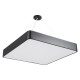 GLOBOSTAR® KAMALA 61208-S Μοντέρνο Φωτιστικό Οροφής LED 75W 8625lm 120° AC 220-240V IP20 Ρυθμιζόμενο Λευκό CCT με Χειριστήριο από 2700K έως 6000K Dimmable - Lumileds SMD Chip - Μαύρο Ματ - Μ60 x Π60 x Υ8cm - 3 Χρόνια Εγγύηση GLOBOSTAR® KAMALA 61208-S Μοντέρνο Φωτιστικό Οροφής LED 75W 8625lm 120° AC 220-240V IP20 Ρυθμιζόμενο Λευκό CCT με Χειριστήριο από 2700K έως 6000K Dimmable - Lumileds SMD Chip - Μαύρο Ματ - Μ60 x Π60 x Υ8cm - 3 Χρόνια Εγγύηση