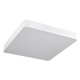 GLOBOSTAR® KAMALA 61209 Μοντέρνο Κρεμαστό Φωτιστικό Οροφής LED 75W 8625lm 120° AC 220-240V IP20 Ρυθμιζόμενο Λευκό CCT με Χειριστήριο από 2700K έως 6000K Dimmable - Lumileds SMD Chip - Λευκό Ματ - Μ60 x Π60 x Υ8cm - 3 Χρόνια Εγγύηση