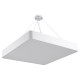 GLOBOSTAR® KAMALA 61209-S Μοντέρνο Φωτιστικό Οροφής LED 75W 8625lm 120° AC 220-240V IP20 Ρυθμιζόμενο Λευκό CCT με Χειριστήριο από 2700K έως 6000K Dimmable - Lumileds SMD Chip - Λευκό Ματ - Μ60 x Π60 x Υ8cm - 3 Χρόνια Εγγύηση GLOBOSTAR® KAMALA 61209-S Μοντέρνο Φωτιστικό Οροφής LED 75W 8625lm 120° AC 220-240V IP20 Ρυθμιζόμενο Λευκό CCT με Χειριστήριο από 2700K έως 6000K Dimmable - Lumileds SMD Chip - Λευκό Ματ - Μ60 x Π60 x Υ8cm - 3 Χρόνια Εγγύηση