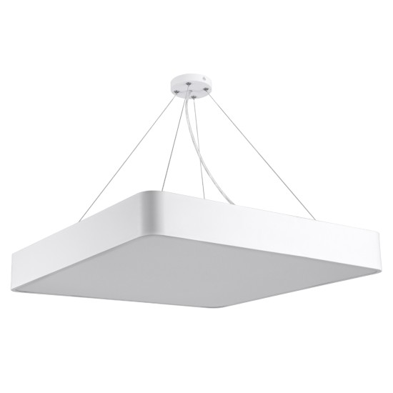 GLOBOSTAR® KAMALA 61209-S Μοντέρνο Φωτιστικό Οροφής LED 75W 8625lm 120° AC 220-240V IP20 Ρυθμιζόμενο Λευκό CCT με Χειριστήριο από 2700K έως 6000K Dimmable - Lumileds SMD Chip - Λευκό Ματ - Μ60 x Π60 x Υ8cm - 3 Χρόνια Εγγύηση GLOBOSTAR® KAMALA 61209-S Μοντέρνο Φωτιστικό Οροφής LED 75W 8625lm 120° AC 220-240V IP20 Ρυθμιζόμενο Λευκό CCT με Χειριστήριο από 2700K έως 6000K Dimmable - Lumileds SMD Chip - Λευκό Ματ - Μ60 x Π60 x Υ8cm - 3 Χρόνια Εγγύηση