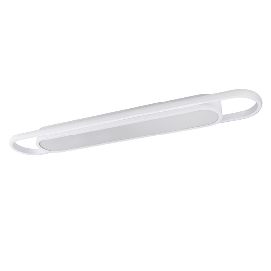 GLOBOSTAR® IGOR 61219 Μοντέρνο Φωτιστικό Οροφής LED 48W 5760lm 210° AC 220-240V IP20 Ρυθμιζόμενο Λευκό CCT με On/Off 2700K/4500K/6000K - Lumileds SMD Chip - Λευκό Ματ - Μ81 x Π13 x Υ4.5cm - 3 Χρόνια Εγγύηση GLOBOSTAR® IGOR 61219 Μοντέρνο Φωτιστικό Οροφής LED 48W 5760lm 210° AC 220-240V IP20 Ρυθμιζόμενο Λευκό CCT με On/Off 2700K/4500K/6000K - Lumileds SMD Chip - Λευκό Ματ - Μ81 x Π13 x Υ4.5cm - 3 Χρόνια Εγγύηση