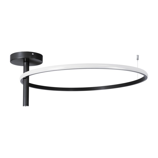 GLOBOSTAR® VERONA 61223 Μοντέρνο Φωτιστικό Οροφής LED 36W 4032lm 360° AC 220-240V IP20 Ρυθμιζόμενο Λευκό CCT με On/Off 2700K/4500K/6000K - Lumileds SMD Chip - Μαύρο Ματ - Μ60 x Π60 x Υ23cm - 3 Χρόνια Εγγύηση GLOBOSTAR® VERONA 61223 Μοντέρνο Φωτιστικό Οροφής LED 36W 4032lm 360° AC 220-240V IP20 Ρυθμιζόμενο Λευκό CCT με On/Off 2700K/4500K/6000K - Lumileds SMD Chip - Μαύρο Ματ - Μ60 x Π60 x Υ23cm - 3 Χρόνια Εγγύηση