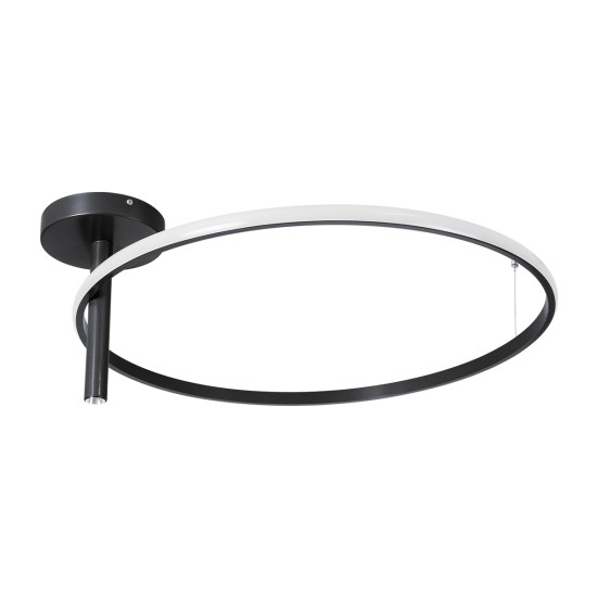 GLOBOSTAR® VERONA 61223 Μοντέρνο Φωτιστικό Οροφής LED 36W 4032lm 360° AC 220-240V IP20 Ρυθμιζόμενο Λευκό CCT με On/Off 2700K/4500K/6000K - Lumileds SMD Chip - Μαύρο Ματ - Μ60 x Π60 x Υ23cm - 3 Χρόνια Εγγύηση GLOBOSTAR® VERONA 61223 Μοντέρνο Φωτιστικό Οροφής LED 36W 4032lm 360° AC 220-240V IP20 Ρυθμιζόμενο Λευκό CCT με On/Off 2700K/4500K/6000K - Lumileds SMD Chip - Μαύρο Ματ - Μ60 x Π60 x Υ23cm - 3 Χρόνια Εγγύηση