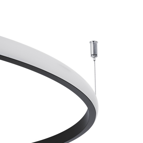 GLOBOSTAR® VERONA 61223 Μοντέρνο Φωτιστικό Οροφής LED 36W 4032lm 360° AC 220-240V IP20 Ρυθμιζόμενο Λευκό CCT με On/Off 2700K/4500K/6000K - Lumileds SMD Chip - Μαύρο Ματ - Μ60 x Π60 x Υ23cm - 3 Χρόνια Εγγύηση GLOBOSTAR® VERONA 61223 Μοντέρνο Φωτιστικό Οροφής LED 36W 4032lm 360° AC 220-240V IP20 Ρυθμιζόμενο Λευκό CCT με On/Off 2700K/4500K/6000K - Lumileds SMD Chip - Μαύρο Ματ - Μ60 x Π60 x Υ23cm - 3 Χρόνια Εγγύηση