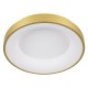 GLOBOSTAR® SALEM 61235 Μοντέρνο Φωτιστικό Οροφής LED 75W 8625lm 120° AC 220-240V IP20 Ρυθμιζόμενο Λευκό CCT με Χειριστήριο από 2700K έως 6000K Dimmable - Lumileds SMD Chip - Χρυσό - Μ45 x Π45 x Υ9.5cm - 3 Χρόνια Εγγύηση GLOBOSTAR® SALEM 61235 Μοντέρνο Φωτιστικό Οροφής LED 75W 8625lm 120° AC 220-240V IP20 Ρυθμιζόμενο Λευκό CCT με Χειριστήριο από 2700K έως 6000K Dimmable - Lumileds SMD Chip - Χρυσό - Μ45 x Π45 x Υ9.5cm - 3 Χρόνια Εγγύηση