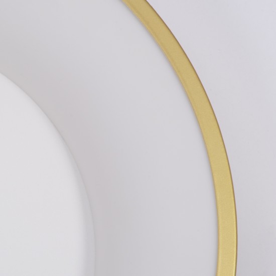 GLOBOSTAR® SALEM 61235 Μοντέρνο Φωτιστικό Οροφής LED 75W 8625lm 120° AC 220-240V IP20 Ρυθμιζόμενο Λευκό CCT με Χειριστήριο από 2700K έως 6000K Dimmable - Lumileds SMD Chip - Χρυσό - Μ45 x Π45 x Υ9.5cm - 3 Χρόνια Εγγύηση GLOBOSTAR® SALEM 61235 Μοντέρνο Φωτιστικό Οροφής LED 75W 8625lm 120° AC 220-240V IP20 Ρυθμιζόμενο Λευκό CCT με Χειριστήριο από 2700K έως 6000K Dimmable - Lumileds SMD Chip - Χρυσό - Μ45 x Π45 x Υ9.5cm - 3 Χρόνια Εγγύηση