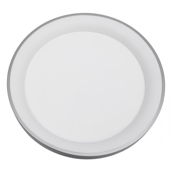 GLOBOSTAR® SALEM 61238 Μοντέρνο Φωτιστικό Οροφής LED 105W 12075lm 120° AC 220-240V IP20 Ρυθμιζόμενο Λευκό CCT με Χειριστήριο από 2700K έως 6000K Dimmable - Lumileds SMD Chip - Γκρι - Μ60 x Π60 x Υ9.5cm - 3 Χρόνια Εγγύηση GLOBOSTAR® SALEM 61238 Μοντέρνο Φωτιστικό Οροφής LED 105W 12075lm 120° AC 220-240V IP20 Ρυθμιζόμενο Λευκό CCT με Χειριστήριο από 2700K έως 6000K Dimmable - Lumileds SMD Chip - Γκρι - Μ60 x Π60 x Υ9.5cm - 3 Χρόνια Εγγύηση