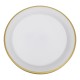 GLOBOSTAR® SALEM 61239 Μοντέρνο Φωτιστικό Οροφής LED 105W 12075lm 120° AC 220-240V IP20 Ρυθμιζόμενο Λευκό CCT με Χειριστήριο από 2700K έως 6000K Dimmable - Lumileds SMD Chip - Χρυσό - Μ60 x Π60 x Υ9.5cm - 3 Χρόνια Εγγύηση