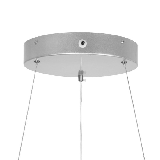 GLOBOSTAR® SALEM 61242 Μοντέρνο Κρεμαστό Φωτιστικό Οροφής LED 75W 8625lm 120° AC 220-240V IP20 Ρυθμιζόμενο Λευκό CCT με Χειριστήριο από 2700K έως 6000K Dimmable - Lumileds SMD Chip - Γκρι - Μ45 x Π45 x Υ6cm - 3 Χρόνια Εγγύηση GLOBOSTAR® SALEM 61242 Μοντέρνο Κρεμαστό Φωτιστικό Οροφής LED 75W 8625lm 120° AC 220-240V IP20 Ρυθμιζόμενο Λευκό CCT με Χειριστήριο από 2700K έως 6000K Dimmable - Lumileds SMD Chip - Γκρι - Μ45 x Π45 x Υ6cm - 3 Χρόνια Εγγύηση