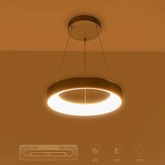 GLOBOSTAR® SALEM 61242 Μοντέρνο Κρεμαστό Φωτιστικό Οροφής LED 75W 8625lm 120° AC 220-240V IP20 Ρυθμιζόμενο Λευκό CCT με Χειριστήριο από 2700K έως 6000K Dimmable - Lumileds SMD Chip - Γκρι - Μ45 x Π45 x Υ6cm - 3 Χρόνια Εγγύηση GLOBOSTAR® SALEM 61242 Μοντέρνο Κρεμαστό Φωτιστικό Οροφής LED 75W 8625lm 120° AC 220-240V IP20 Ρυθμιζόμενο Λευκό CCT με Χειριστήριο από 2700K έως 6000K Dimmable - Lumileds SMD Chip - Γκρι - Μ45 x Π45 x Υ6cm - 3 Χρόνια Εγγύηση