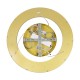 GLOBOSTAR® SALEM 61243 Μοντέρνο Κρεμαστό Φωτιστικό Οροφής LED 75W 8625lm 120° AC 220-240V IP20 Ρυθμιζόμενο Λευκό CCT με Χειριστήριο από 2700K έως 6000K Dimmable - Lumileds SMD Chip - Χρυσό - Μ45 x Π45 x Υ6cm - 3 Χρόνια Εγγύηση GLOBOSTAR® SALEM 61243 Μοντέρνο Κρεμαστό Φωτιστικό Οροφής LED 75W 8625lm 120° AC 220-240V IP20 Ρυθμιζόμενο Λευκό CCT με Χειριστήριο από 2700K έως 6000K Dimmable - Lumileds SMD Chip - Χρυσό - Μ45 x Π45 x Υ6cm - 3 Χρόνια Εγγύηση