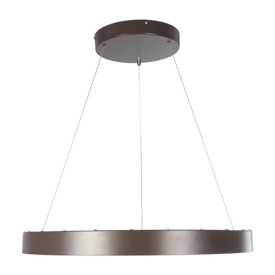 GLOBOSTAR® SALEM 61248 Μοντέρνο Κρεμαστό Φωτιστικό Οροφής LED 105W 12075lm 120° AC 220-240V IP20 Ρυθμιζόμενο Λευκό CCT με Χειριστήριο από 2700K έως 6000K Dimmable - Lumileds SMD Chip - Καφέ Ματ - Μ60 x Π60 x Υ6cm - 3 Χρόνια Εγγύηση GLOBOSTAR® SALEM 61248 Μοντέρνο Κρεμαστό Φωτιστικό Οροφής LED 105W 12075lm 120° AC 220-240V IP20 Ρυθμιζόμενο Λευκό CCT με Χειριστήριο από 2700K έως 6000K Dimmable - Lumileds SMD Chip - Καφέ Ματ - Μ60 x Π60 x Υ6cm - 3 Χρόνια Εγγύηση