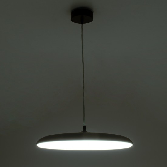 GLOBOSTAR® BARON 61254 Μοντέρνο Κρεμαστό Φωτιστικό Οροφής LED 24W 2880lm 120° AC 220-240V IP20 Ρυθμιζόμενο Λευκό CCT με On/Off 2700K/4500K/6000K - Lumileds SMD Chip - Μαύρο Ματ - Μ40 x Π40 x Υ10cm - 3 Χρόνια Εγγύηση GLOBOSTAR® BARON 61254 Μοντέρνο Κρεμαστό Φωτιστικό Οροφής LED 24W 2880lm 120° AC 220-240V IP20 Ρυθμιζόμενο Λευκό CCT με On/Off 2700K/4500K/6000K - Lumileds SMD Chip - Μαύρο Ματ - Μ40 x Π40 x Υ10cm - 3 Χρόνια Εγγύηση