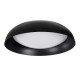 GLOBOSTAR® ANATOLIA 61264 Μοντέρνο Φωτιστικό Οροφής LED 75W 8625lm 120° AC 220-240V IP20 Ρυθμιζόμενο Λευκό CCT με Χειριστήριο από 2700K έως 6000K Dimmable - Lumileds SMD Chip - Μαύρο Ματ - Μ60 x Π60 x Υ13cm - 3 Χρόνια Εγγύηση