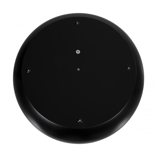 GLOBOSTAR® ANATOLIA 61264 Μοντέρνο Φωτιστικό Οροφής LED 75W 8625lm 120° AC 220-240V IP20 Ρυθμιζόμενο Λευκό CCT με Χειριστήριο από 2700K έως 6000K Dimmable - Lumileds SMD Chip - Μαύρο Ματ - Μ60 x Π60 x Υ13cm - 3 Χρόνια Εγγύηση