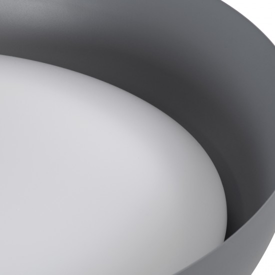 GLOBOSTAR® ANATOLIA 61265 Μοντέρνο Φωτιστικό Οροφής LED 75W 8625lm 120° AC 220-240V IP20 Ρυθμιζόμενο Λευκό CCT με Χειριστήριο από 2700K έως 6000K Dimmable - Lumileds SMD Chip - Γκρι - Μ60 x Π60 x Υ13cm - 3 Χρόνια Εγγύηση GLOBOSTAR® ANATOLIA 61265 Μοντέρνο Φωτιστικό Οροφής LED 75W 8625lm 120° AC 220-240V IP20 Ρυθμιζόμενο Λευκό CCT με Χειριστήριο από 2700K έως 6000K Dimmable - Lumileds SMD Chip - Γκρι - Μ60 x Π60 x Υ13cm - 3 Χρόνια Εγγύηση