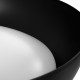 GLOBOSTAR® ANATOLIA 61267 Μοντέρνο Κρεμαστό Φωτιστικό Οροφής LED 60W 6900lm 120° AC 220-240V IP20 Ρυθμιζόμενο Λευκό CCT με Χειριστήριο από 2700K έως 6000K Dimmable - Lumileds SMD Chip - Μαύρο Ματ - Μ43 x Π43 x Υ11cm - 3 Χρόνια Εγγύηση