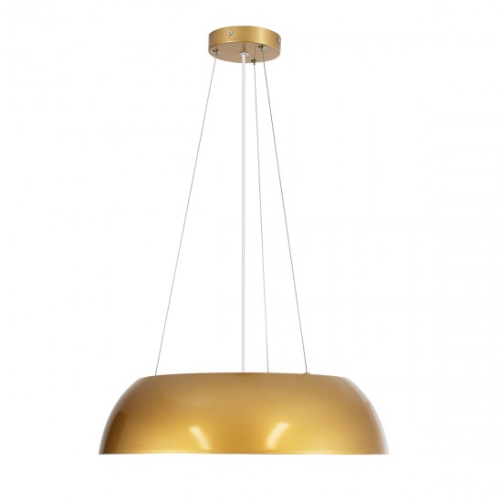 GLOBOSTAR® ANATOLIA 61268 Μοντέρνο Κρεμαστό Φωτιστικό Οροφής LED 60W 6900lm 120° AC 220-240V IP20 Ρυθμιζόμενο Λευκό CCT με Χειριστήριο από 2700K έως 6000K Dimmable - Lumileds SMD Chip - Χρυσό - Μ43 x Π43 x Υ11cm - 3 Χρόνια Εγγύηση GLOBOSTAR® ANATOLIA 61268 Μοντέρνο Κρεμαστό Φωτιστικό Οροφής LED 60W 6900lm 120° AC 220-240V IP20 Ρυθμιζόμενο Λευκό CCT με Χειριστήριο από 2700K έως 6000K Dimmable - Lumileds SMD Chip - Χρυσό - Μ43 x Π43 x Υ11cm - 3 Χρόνια Εγγύηση