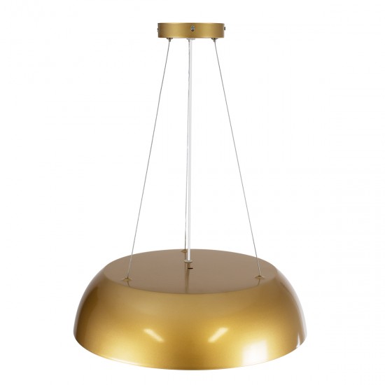 GLOBOSTAR® ANATOLIA 61268 Μοντέρνο Κρεμαστό Φωτιστικό Οροφής LED 60W 6900lm 120° AC 220-240V IP20 Ρυθμιζόμενο Λευκό CCT με Χειριστήριο από 2700K έως 6000K Dimmable - Lumileds SMD Chip - Χρυσό - Μ43 x Π43 x Υ11cm - 3 Χρόνια Εγγύηση GLOBOSTAR® ANATOLIA 61268 Μοντέρνο Κρεμαστό Φωτιστικό Οροφής LED 60W 6900lm 120° AC 220-240V IP20 Ρυθμιζόμενο Λευκό CCT με Χειριστήριο από 2700K έως 6000K Dimmable - Lumileds SMD Chip - Χρυσό - Μ43 x Π43 x Υ11cm - 3 Χρόνια Εγγύηση