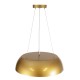 GLOBOSTAR® ANATOLIA 61268 Μοντέρνο Κρεμαστό Φωτιστικό Οροφής LED 60W 6900lm 120° AC 220-240V IP20 Ρυθμιζόμενο Λευκό CCT με Χειριστήριο από 2700K έως 6000K Dimmable - Lumileds SMD Chip - Χρυσό - Μ43 x Π43 x Υ11cm - 3 Χρόνια Εγγύηση GLOBOSTAR® ANATOLIA 61268 Μοντέρνο Κρεμαστό Φωτιστικό Οροφής LED 60W 6900lm 120° AC 220-240V IP20 Ρυθμιζόμενο Λευκό CCT με Χειριστήριο από 2700K έως 6000K Dimmable - Lumileds SMD Chip - Χρυσό - Μ43 x Π43 x Υ11cm - 3 Χρόνια Εγγύηση