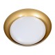GLOBOSTAR® ANATOLIA 61270 Μοντέρνο Κρεμαστό Φωτιστικό Οροφής LED 75W 8625lm 120° AC 220-240V IP20 Ρυθμιζόμενο Λευκό CCT με Χειριστήριο από 2700K έως 6000K Dimmable - Lumileds SMD Chip - Χρυσό - Μ60 x Π60 x Υ12.5cm - 3 Χρόνια Εγγύηση