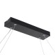 GLOBOSTAR® BOLIVAR 61271 Μοντέρνο Κρεμαστό Φωτιστικό Οροφής LED 54W 5400lm 360° AC 220-240V IP20 Ρυθμιζόμενο Λευκό CCT με Χειριστήριο από 2700K έως 6000K Dimmable - Lumileds SMD Chip - Μαύρο Ματ - Μ120 x Π30 x Υ2cm - 3 Χρόνια Εγγύηση GLOBOSTAR® BOLIVAR 61271 Μοντέρνο Κρεμαστό Φωτιστικό Οροφής LED 54W 5400lm 360° AC 220-240V IP20 Ρυθμιζόμενο Λευκό CCT με Χειριστήριο από 2700K έως 6000K Dimmable - Lumileds SMD Chip - Μαύρο Ματ - Μ120 x Π30 x Υ2cm - 3 Χρόνια Εγγύηση