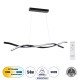 GLOBOSTAR® MORALES 61275 Μοντέρνο Κρεμαστό Φωτιστικό Οροφής LED 54W 6048lm 300° AC 220-240V IP20 Ρυθμιζόμενο Λευκό CCT με Χειριστήριο από 2700K έως 6000K Dimmable - Lumileds SMD Chip - Μαύρο Ματ - Μ90 x Π14 x Υ14cm - 3 Χρόνια Εγγύηση GLOBOSTAR® MORALES 61275 Μοντέρνο Κρεμαστό Φωτιστικό Οροφής LED 54W 6048lm 300° AC 220-240V IP20 Ρυθμιζόμενο Λευκό CCT με Χειριστήριο από 2700K έως 6000K Dimmable - Lumileds SMD Chip - Μαύρο Ματ - Μ90 x Π14 x Υ14cm - 3 Χρόνια Εγγύηση