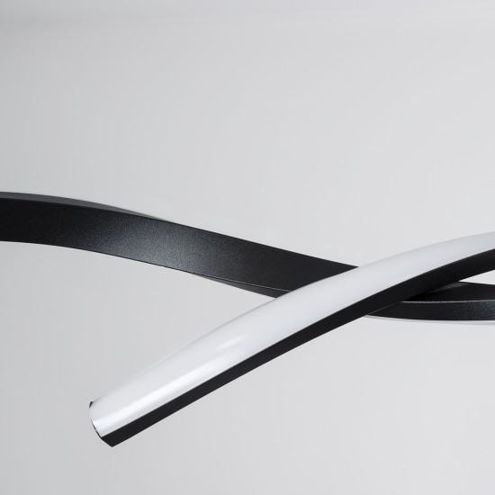 GLOBOSTAR® MORALES 61275 Μοντέρνο Κρεμαστό Φωτιστικό Οροφής LED 54W 6048lm 300° AC 220-240V IP20 Ρυθμιζόμενο Λευκό CCT με Χειριστήριο από 2700K έως 6000K Dimmable - Lumileds SMD Chip - Μαύρο Ματ - Μ90 x Π14 x Υ14cm - 3 Χρόνια Εγγύηση GLOBOSTAR® MORALES 61275 Μοντέρνο Κρεμαστό Φωτιστικό Οροφής LED 54W 6048lm 300° AC 220-240V IP20 Ρυθμιζόμενο Λευκό CCT με Χειριστήριο από 2700K έως 6000K Dimmable - Lumileds SMD Chip - Μαύρο Ματ - Μ90 x Π14 x Υ14cm - 3 Χρόνια Εγγύηση