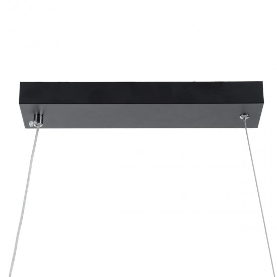 GLOBOSTAR® MORALES 61275 Μοντέρνο Κρεμαστό Φωτιστικό Οροφής LED 54W 6048lm 300° AC 220-240V IP20 Ρυθμιζόμενο Λευκό CCT με Χειριστήριο από 2700K έως 6000K Dimmable - Lumileds SMD Chip - Μαύρο Ματ - Μ90 x Π14 x Υ14cm - 3 Χρόνια Εγγύηση GLOBOSTAR® MORALES 61275 Μοντέρνο Κρεμαστό Φωτιστικό Οροφής LED 54W 6048lm 300° AC 220-240V IP20 Ρυθμιζόμενο Λευκό CCT με Χειριστήριο από 2700K έως 6000K Dimmable - Lumileds SMD Chip - Μαύρο Ματ - Μ90 x Π14 x Υ14cm - 3 Χρόνια Εγγύηση