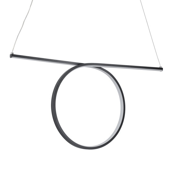 GLOBOSTAR® ROME 61294 Μοντέρνο Κρεμαστό Φωτιστικό Οροφής LED 24W 2640lm 200° AC 220-240V IP20 Ρυθμιζόμενο Λευκό CCT με On/Off 2700K/4500K/6000K - Lumileds SMD Chip - Μαύρο Ματ - Μ65.5 x Π4 x Υ33cm - 3 Χρόνια Εγγύηση GLOBOSTAR® ROME 61294 Μοντέρνο Κρεμαστό Φωτιστικό Οροφής LED 24W 2640lm 200° AC 220-240V IP20 Ρυθμιζόμενο Λευκό CCT με On/Off 2700K/4500K/6000K - Lumileds SMD Chip - Μαύρο Ματ - Μ65.5 x Π4 x Υ33cm - 3 Χρόνια Εγγύηση