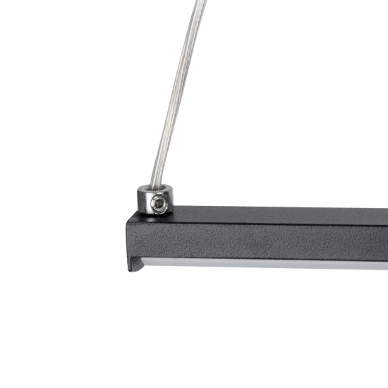 GLOBOSTAR® ROME 61294 Μοντέρνο Κρεμαστό Φωτιστικό Οροφής LED 24W 2640lm 200° AC 220-240V IP20 Ρυθμιζόμενο Λευκό CCT με On/Off 2700K/4500K/6000K - Lumileds SMD Chip - Μαύρο Ματ - Μ65.5 x Π4 x Υ33cm - 3 Χρόνια Εγγύηση GLOBOSTAR® ROME 61294 Μοντέρνο Κρεμαστό Φωτιστικό Οροφής LED 24W 2640lm 200° AC 220-240V IP20 Ρυθμιζόμενο Λευκό CCT με On/Off 2700K/4500K/6000K - Lumileds SMD Chip - Μαύρο Ματ - Μ65.5 x Π4 x Υ33cm - 3 Χρόνια Εγγύηση
