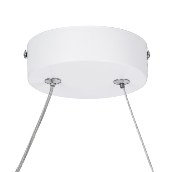 GLOBOSTAR® ROME 61295 Μοντέρνο Κρεμαστό Φωτιστικό Οροφής LED 24W 2640lm 200° AC 220-240V IP20 Ρυθμιζόμενο Λευκό CCT με On/Off 2700K/4500K/6000K - Lumileds SMD Chip - Λευκό Ματ - Μ65.5 x Π4 x Υ33cm - 3 Χρόνια Εγγύηση GLOBOSTAR® ROME 61295 Μοντέρνο Κρεμαστό Φωτιστικό Οροφής LED 24W 2640lm 200° AC 220-240V IP20 Ρυθμιζόμενο Λευκό CCT με On/Off 2700K/4500K/6000K - Lumileds SMD Chip - Λευκό Ματ - Μ65.5 x Π4 x Υ33cm - 3 Χρόνια Εγγύηση