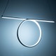 GLOBOSTAR® ROME 61296 Μοντέρνο Κρεμαστό Φωτιστικό Οροφής LED 24W 2640lm 200° AC 220-240V IP20 Ρυθμιζόμενο Λευκό CCT με On/Off 2700K/4500K/6000K - Lumileds SMD Chip - Νίκελ Βούρτσας - Μ65.5 x Π4 x Υ33cm - 3 Χρόνια Εγγύηση GLOBOSTAR® ROME 61296 Μοντέρνο Κρεμαστό Φωτιστικό Οροφής LED 24W 2640lm 200° AC 220-240V IP20 Ρυθμιζόμενο Λευκό CCT με On/Off 2700K/4500K/6000K - Lumileds SMD Chip - Νίκελ Βούρτσας - Μ65.5 x Π4 x Υ33cm - 3 Χρόνια Εγγύηση