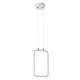 GLOBOSTAR® DEROBA 61299 Μοντέρνο Κρεμαστό Φωτιστικό Οροφής LED 12W 1320lm 360° AC 220-240V IP20 Ρυθμιζόμενο Λευκό CCT με On/Off 2700K/4500K/6000K - Lumileds SMD Chip - Λευκό Ματ - Μ16 x Π1.6 x Υ25.5cm - 3 Χρόνια Εγγύηση GLOBOSTAR® DEROBA 61299 Μοντέρνο Κρεμαστό Φωτιστικό Οροφής LED 12W 1320lm 360° AC 220-240V IP20 Ρυθμιζόμενο Λευκό CCT με On/Off 2700K/4500K/6000K - Lumileds SMD Chip - Λευκό Ματ - Μ16 x Π1.6 x Υ25.5cm - 3 Χρόνια Εγγύηση