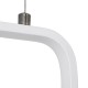 GLOBOSTAR® DEROBA 61299 Μοντέρνο Κρεμαστό Φωτιστικό Οροφής LED 12W 1320lm 360° AC 220-240V IP20 Ρυθμιζόμενο Λευκό CCT με On/Off 2700K/4500K/6000K - Lumileds SMD Chip - Λευκό Ματ - Μ16 x Π1.6 x Υ25.5cm - 3 Χρόνια Εγγύηση GLOBOSTAR® DEROBA 61299 Μοντέρνο Κρεμαστό Φωτιστικό Οροφής LED 12W 1320lm 360° AC 220-240V IP20 Ρυθμιζόμενο Λευκό CCT με On/Off 2700K/4500K/6000K - Lumileds SMD Chip - Λευκό Ματ - Μ16 x Π1.6 x Υ25.5cm - 3 Χρόνια Εγγύηση