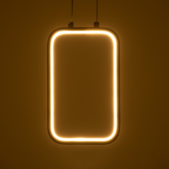 GLOBOSTAR® DEROBA 61299 Μοντέρνο Κρεμαστό Φωτιστικό Οροφής LED 12W 1320lm 360° AC 220-240V IP20 Ρυθμιζόμενο Λευκό CCT με On/Off 2700K/4500K/6000K - Lumileds SMD Chip - Λευκό Ματ - Μ16 x Π1.6 x Υ25.5cm - 3 Χρόνια Εγγύηση GLOBOSTAR® DEROBA 61299 Μοντέρνο Κρεμαστό Φωτιστικό Οροφής LED 12W 1320lm 360° AC 220-240V IP20 Ρυθμιζόμενο Λευκό CCT με On/Off 2700K/4500K/6000K - Lumileds SMD Chip - Λευκό Ματ - Μ16 x Π1.6 x Υ25.5cm - 3 Χρόνια Εγγύηση