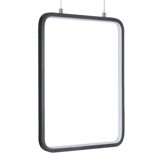 GLOBOSTAR® NEROBA 61302 Μοντέρνο Κρεμαστό Φωτιστικό Οροφής LED 18W 1980lm 360° AC 220-240V IP20 Ρυθμιζόμενο Λευκό CCT με On/Off 2700K/4500K/6000K - Lumileds SMD Chip - Μαύρο Ματ - Μ29 x Π2 x Υ36cm - 3 Χρόνια Εγγύηση GLOBOSTAR® NEROBA 61302 Μοντέρνο Κρεμαστό Φωτιστικό Οροφής LED 18W 1980lm 360° AC 220-240V IP20 Ρυθμιζόμενο Λευκό CCT με On/Off 2700K/4500K/6000K - Lumileds SMD Chip - Μαύρο Ματ - Μ29 x Π2 x Υ36cm - 3 Χρόνια Εγγύηση