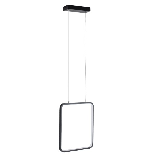 GLOBOSTAR® NEROBA 61302 Μοντέρνο Κρεμαστό Φωτιστικό Οροφής LED 18W 1980lm 360° AC 220-240V IP20 Ρυθμιζόμενο Λευκό CCT με On/Off 2700K/4500K/6000K - Lumileds SMD Chip - Μαύρο Ματ - Μ29 x Π2 x Υ36cm - 3 Χρόνια Εγγύηση GLOBOSTAR® NEROBA 61302 Μοντέρνο Κρεμαστό Φωτιστικό Οροφής LED 18W 1980lm 360° AC 220-240V IP20 Ρυθμιζόμενο Λευκό CCT με On/Off 2700K/4500K/6000K - Lumileds SMD Chip - Μαύρο Ματ - Μ29 x Π2 x Υ36cm - 3 Χρόνια Εγγύηση
