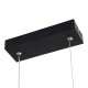 GLOBOSTAR® NEROBA 61302 Μοντέρνο Κρεμαστό Φωτιστικό Οροφής LED 18W 1980lm 360° AC 220-240V IP20 Ρυθμιζόμενο Λευκό CCT με On/Off 2700K/4500K/6000K - Lumileds SMD Chip - Μαύρο Ματ - Μ29 x Π2 x Υ36cm - 3 Χρόνια Εγγύηση GLOBOSTAR® NEROBA 61302 Μοντέρνο Κρεμαστό Φωτιστικό Οροφής LED 18W 1980lm 360° AC 220-240V IP20 Ρυθμιζόμενο Λευκό CCT με On/Off 2700K/4500K/6000K - Lumileds SMD Chip - Μαύρο Ματ - Μ29 x Π2 x Υ36cm - 3 Χρόνια Εγγύηση