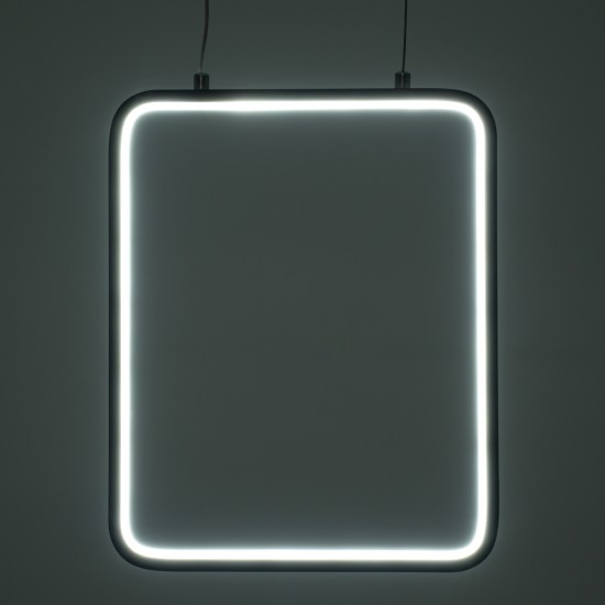 GLOBOSTAR® NEROBA 61305 Μοντέρνο Κρεμαστό Φωτιστικό Οροφής LED 18W 1980lm 360° AC 220-240V IP20 Ρυθμιζόμενο Λευκό CCT με On/Off 2700K/4500K/6000K - Lumileds SMD Chip - Χρυσό Βούρτσας - Μ29 x Π2 x Υ36cm - 3 Χρόνια Εγγύηση