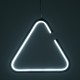 GLOBOSTAR® CEROBA 61307 Μοντέρνο Κρεμαστό Φωτιστικό Οροφής LED 12W 1320lm 360° AC 220-240V IP20 Ρυθμιζόμενο Λευκό CCT με On/Off 2700K/4500K/6000K - Lumileds SMD Chip - Μαύρο Ματ - Μ22 x Π2 x Υ22cm - 3 Χρόνια Εγγύηση