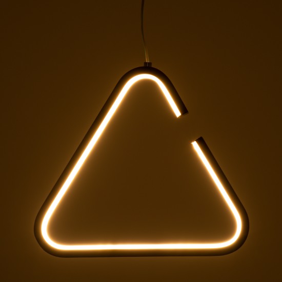 GLOBOSTAR® CEROBA 61307 Μοντέρνο Κρεμαστό Φωτιστικό Οροφής LED 12W 1320lm 360° AC 220-240V IP20 Ρυθμιζόμενο Λευκό CCT με On/Off 2700K/4500K/6000K - Lumileds SMD Chip - Μαύρο Ματ - Μ22 x Π2 x Υ22cm - 3 Χρόνια Εγγύηση