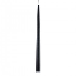 GLOBOSTAR® TEARS 61309 Μοντέρνο Κρεμαστό Φωτιστικό Οροφής LED 3W 330lm 180° AC 220-240V IP20 Ρυθμιζόμενο Λευκό CCT με On/Off 2700K/4500K/6000K Dimmable - Lumileds SMD Chip - Μαύρο Ματ - Μ3.2 x Π3.2 x Υ51.5cm - 3 Χρόνια Εγγύηση