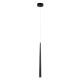 GLOBOSTAR® TEARS 61309 Μοντέρνο Κρεμαστό Φωτιστικό Οροφής LED 3W 330lm 180° AC 220-240V IP20 Ρυθμιζόμενο Λευκό CCT με On/Off 2700K/4500K/6000K Dimmable - Lumileds SMD Chip - Μαύρο Ματ - Μ3.2 x Π3.2 x Υ51.5cm - 3 Χρόνια Εγγύηση